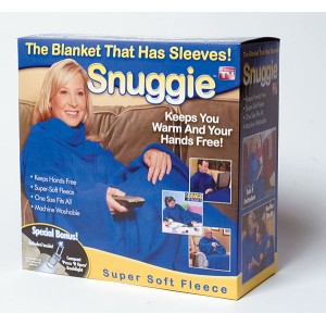 Snuggie Blanket with Sleeves 