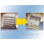 Vacuum compressed storage bag