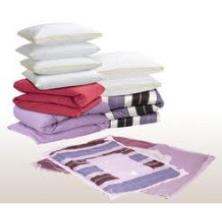 Vacuum compressed storage bag
