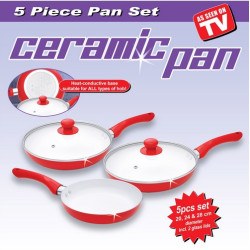 Ceramic Pan 5 pieces