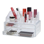 GlamBox Crystal Clear MakeUp Organiser