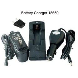 18650 Battery Charger with Car Charger kit