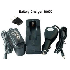 18650 Battery Charger with Car Charger kit