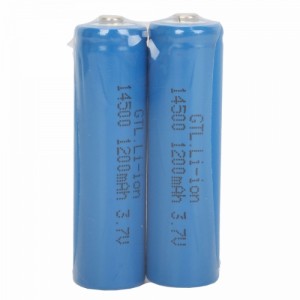 GTL 14500 3.7V 1200mAh Lithium Battery