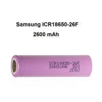 Samsung 18650-2600mAh Lithium Battery 