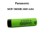 Panasonic NCR 18650B 3400 mAh Lithium Battery 