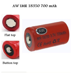 AW IMR 18350 3.7V 700mAh Rechargeable battery