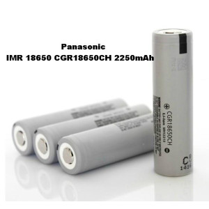 Panasonic CGR18650CH 2250 mAh battery