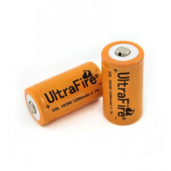 UltraFire XSL 18350 3.7V 1200mAh  Li-ion Battery